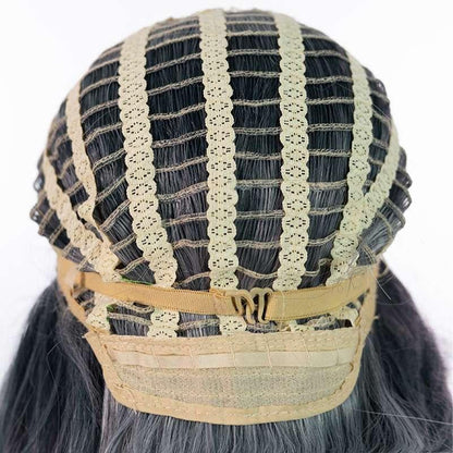Game Genshin Impact Shenhe Gray Long Braid Cosplay Wigs