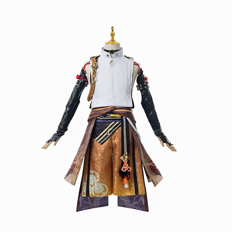 Genshin Impact Shikanoin Heizou Cosplay Costume