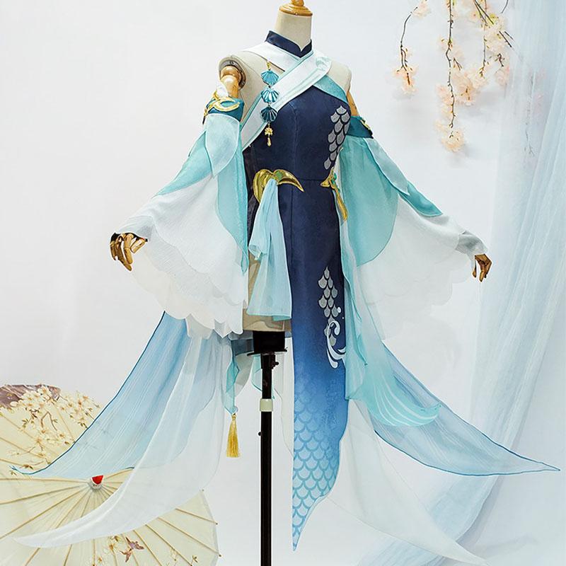 Genshin Impact Streetward Rambler Madame Ping Cosplay Costume