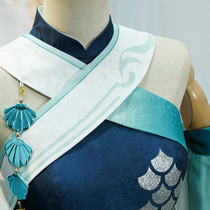 Genshin Impact Streetward Rambler Madame Ping Cosplay Costume