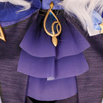Genshin Impact The Hydro Archon Dark Fontaine Focalors Cosplay Costume
