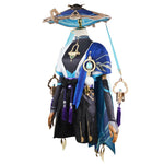 Genshin Impact Wanderer Scaramouche Cosplay Costume 