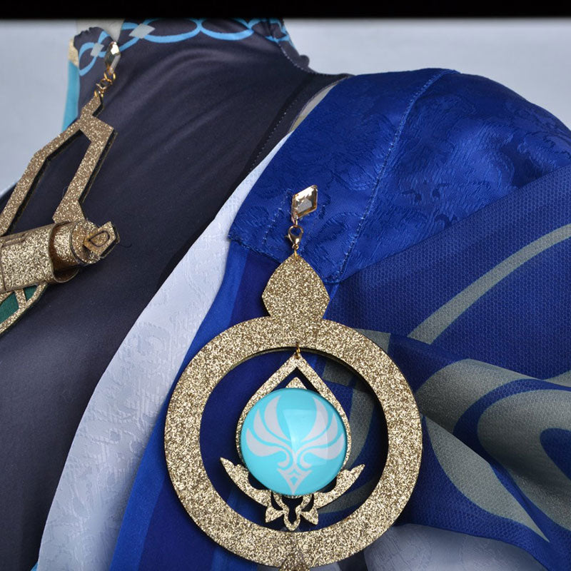 Genshin Impact Wanderer Scaramouche Cosplay Costume 