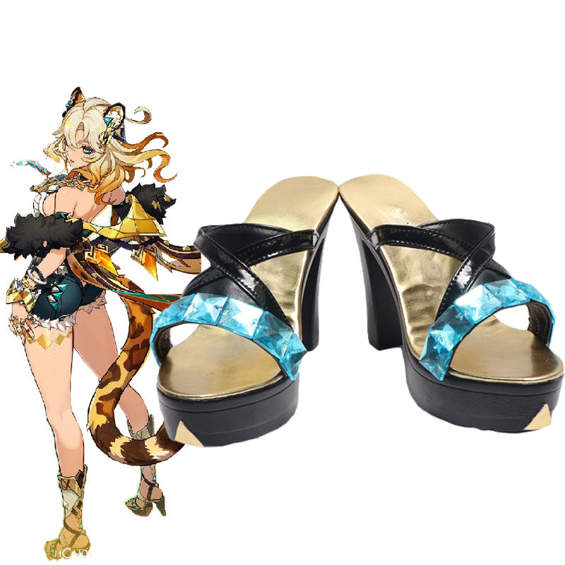 Genshin Impact Xilonen Cosplay Shoes