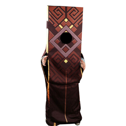 Genshin Impact Zhongli Stone Stele Gag Cosplay Costume