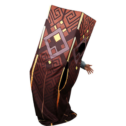 Genshin Impact Zhongli Stone Stele Gag Cosplay Costume