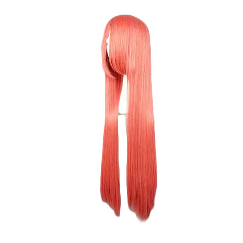 Gintama Kagura 100cm Long Orange Cosplay Wig