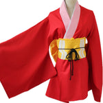Gintama Kagura kimono Female Cosplay Costume 