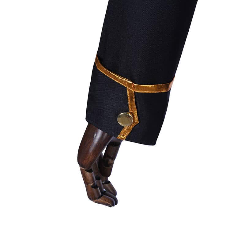 Gintama Toushirou HijikataSougo Okita  Uniform Black Cosplay Costumes