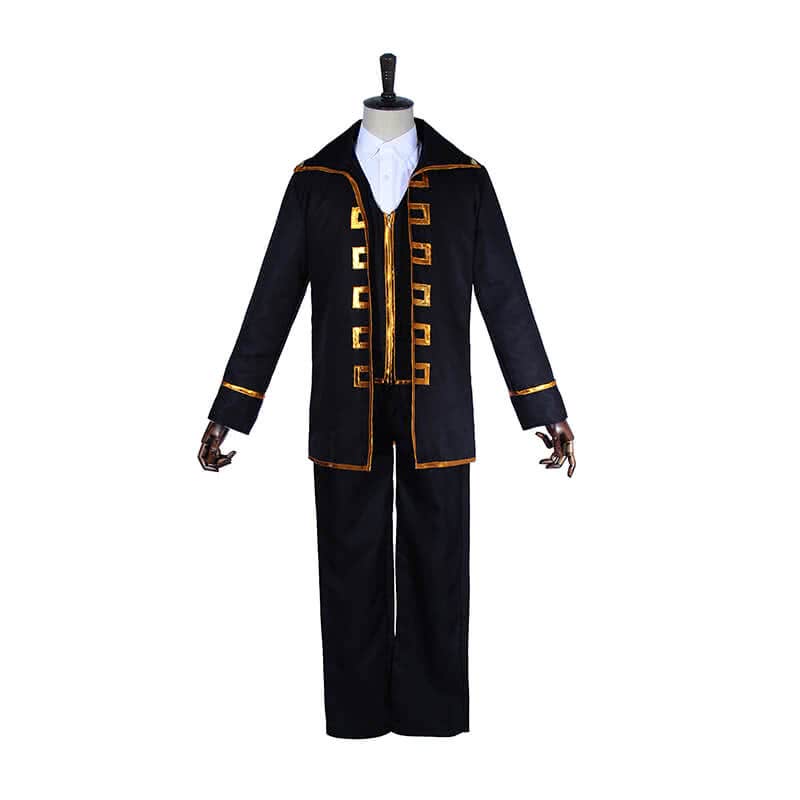 Gintama Toushirou HijikataSougo Okita  Uniform Black Cosplay Costumes