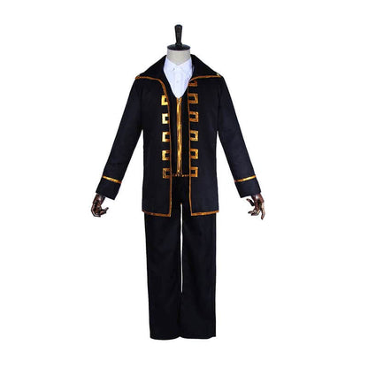 Gintama Toushirou HijikataSougo Okita  Uniform Black Cosplay Costumes