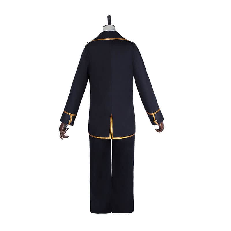 Gintama Toushirou HijikataSougo Okita  Uniform Black Cosplay Costumes