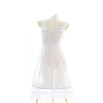 Girls Sexy TranslucentSuspender Dress 2 Colors Cosplay Costume