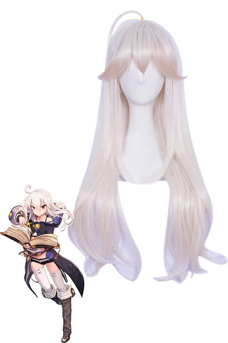 Grimoire of Zero Zero Long Flaxen Anime Cosplay Wigs