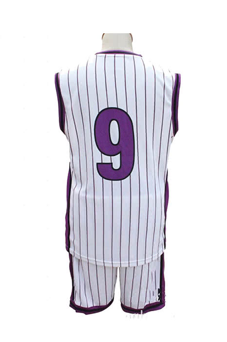 Pride Panda Adult Kuroko No Basuke Yosen No.9 Costume Basketball Uniforms