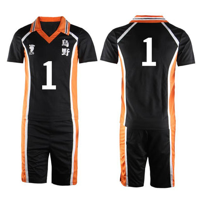 Haikyū!! Karasuno High Hinata Shoyo Number 1-12 Volleyball Sports Cosplay Costumes