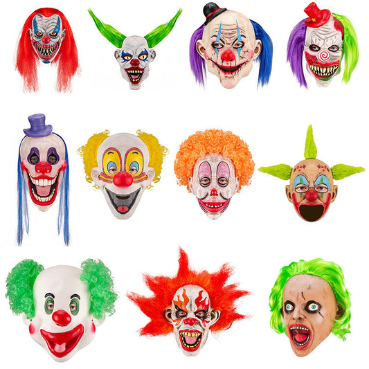 Halloween Mask Clown Horror Adult Headgear