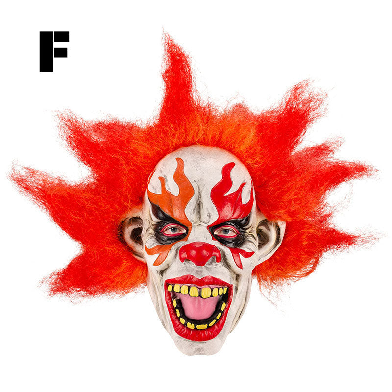 Halloween Mask Clown Horror Adult Headgear
