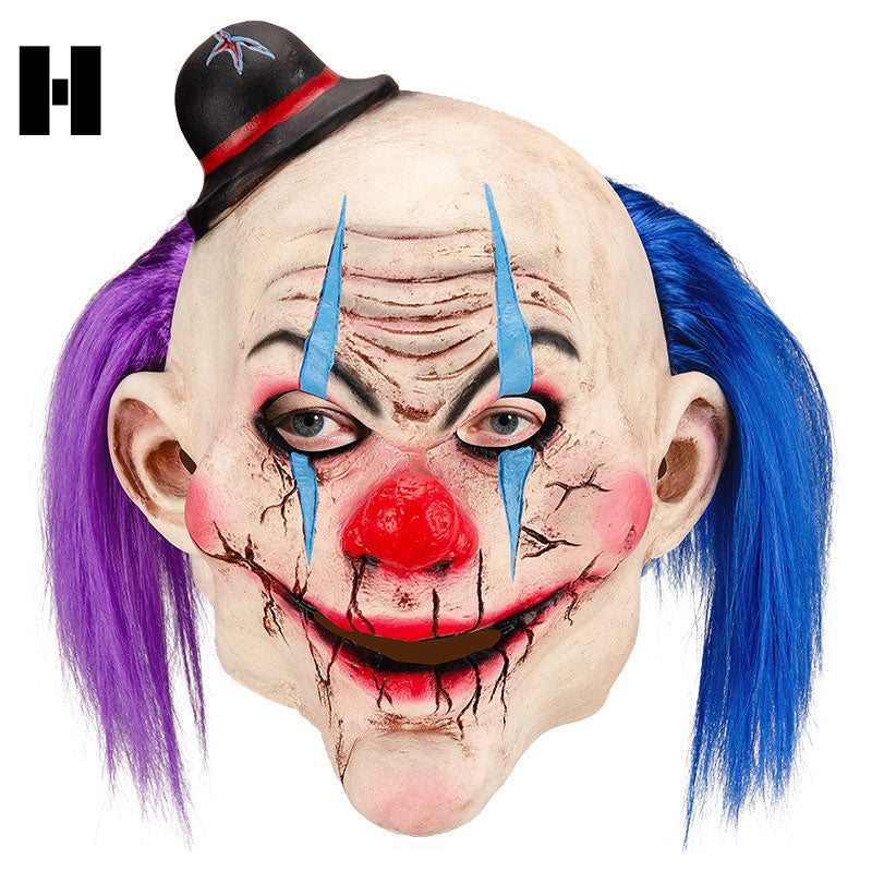 Halloween Mask Clown Horror Adult Headgear