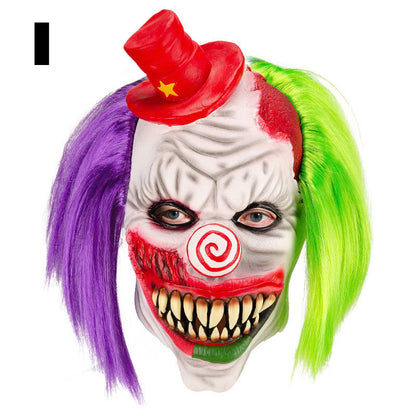 Halloween Mask Clown Horror Adult Headgear