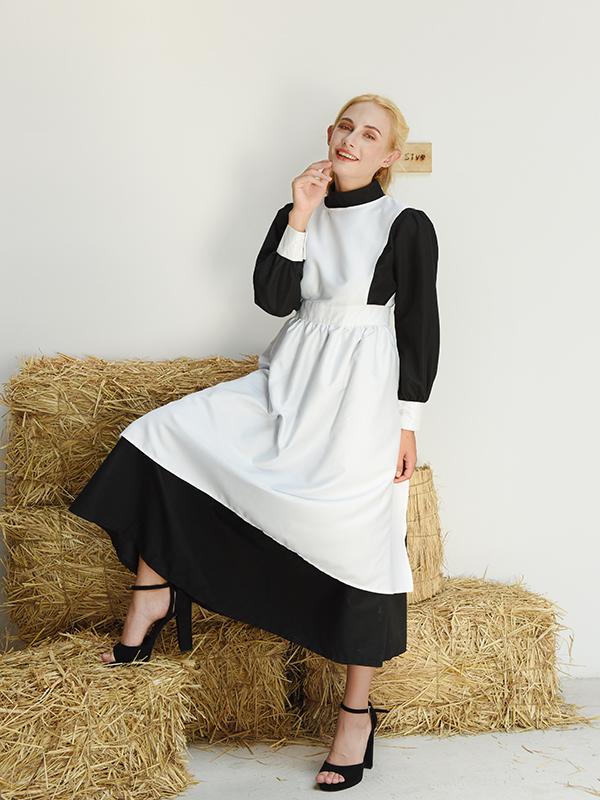 Halloween Vintage Dress Two Colors Cosplay Costume