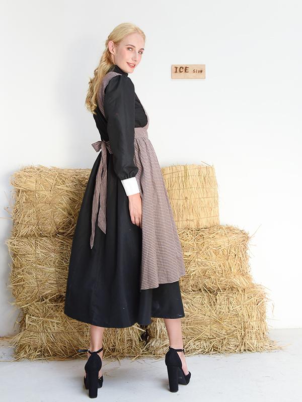 Halloween Vintage Dress Two Colors Cosplay Costume
