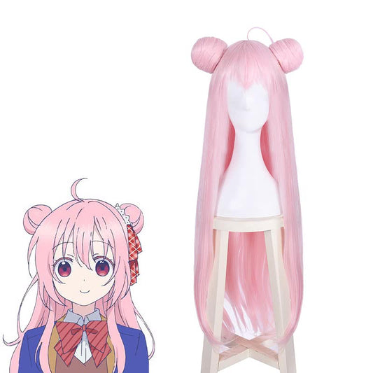 Happy Sugar Life Matsuzaka Satō Long Pink Cosplay Wigs