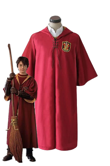 Harry Potter Robe Cloak Gryffindor Slytherin Cosplay Costumes