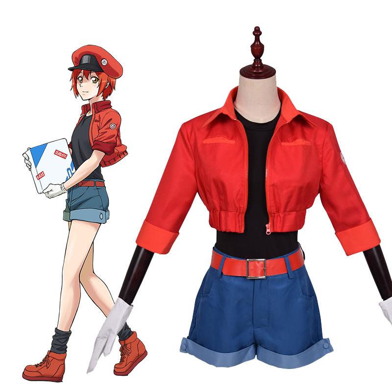 Hataraku Saibou AE3803 Work Costume Anime Cosplay Costume