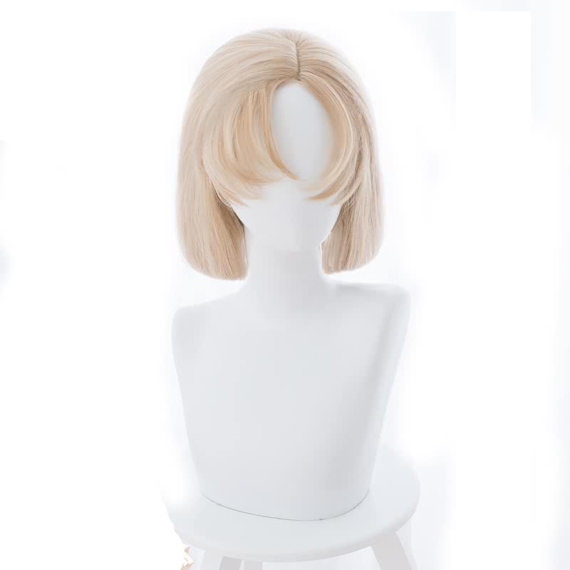 Hataraku Saibou Cells At Work Macrophage Long Blonde Cosplay Wigs