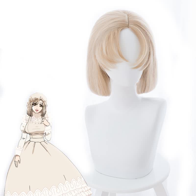 Hataraku Saibou Cells At Work Macrophage Long Blonde Cosplay Wigs