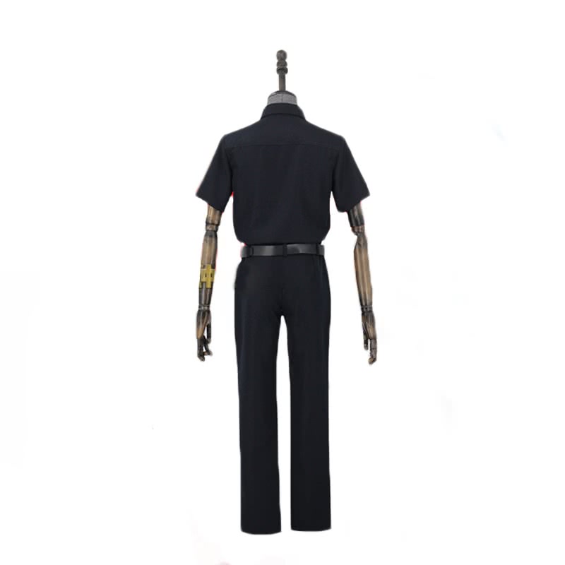 Hataraku Saibou Cells At Work Neutrophil Black Uniform Cosplay Costume