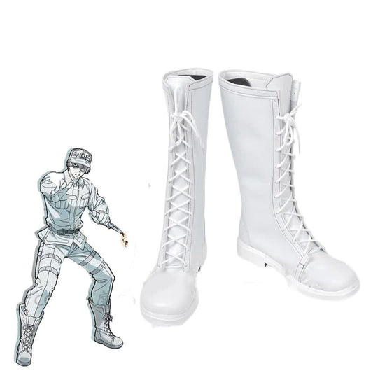 Hataraku Saibou Cells At Work White Blood Cell U-1146 Cosplay Shoes