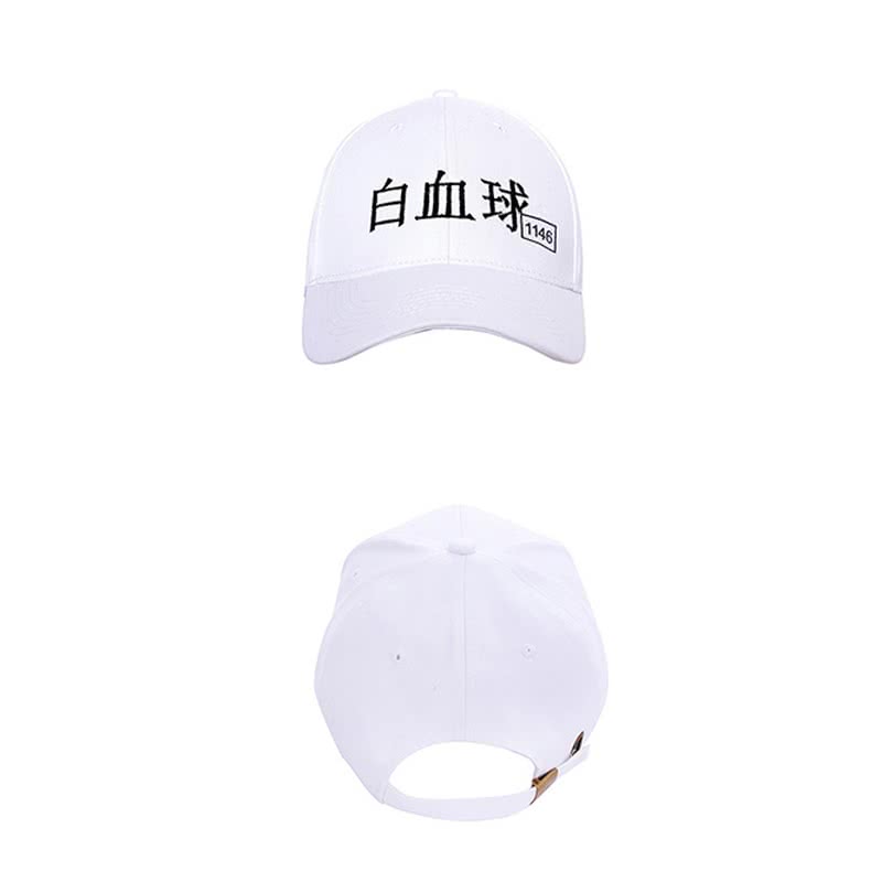 Hataraku Saibou Cells At Work White Blood Cell U-1146 Short W hite Cosplay Wigs