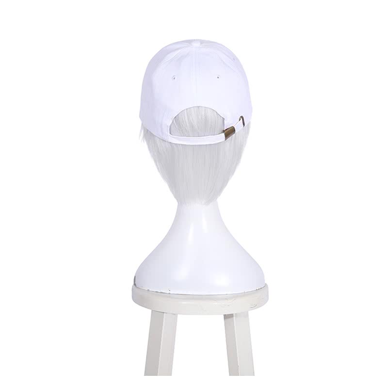 Hataraku Saibou Cells At Work White Blood Cell U-1146 Short W hite Cosplay Wigs