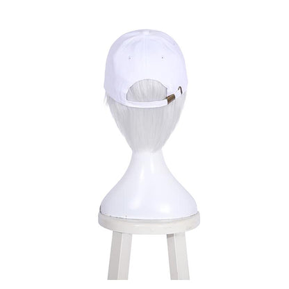 Hataraku Saibou Cells At Work White Blood Cell U-1146 Short W hite Cosplay Wigs