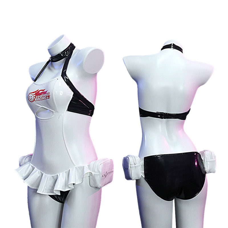 Hatsune Miku 2022 Racing Swimsuit Cosplay Costume 