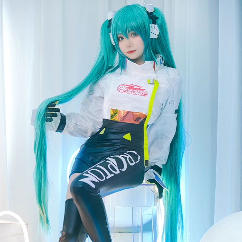 Hatsune Miku 2022 Race Miku Cosplay Costume Vocaloid