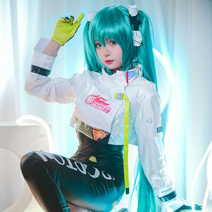 Hatsune Miku 2022 Race Miku Cosplay Costume Vocaloid