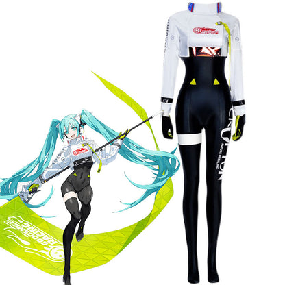 Hatsune Miku 2022 Race Miku Cosplay Costume Vocaloid