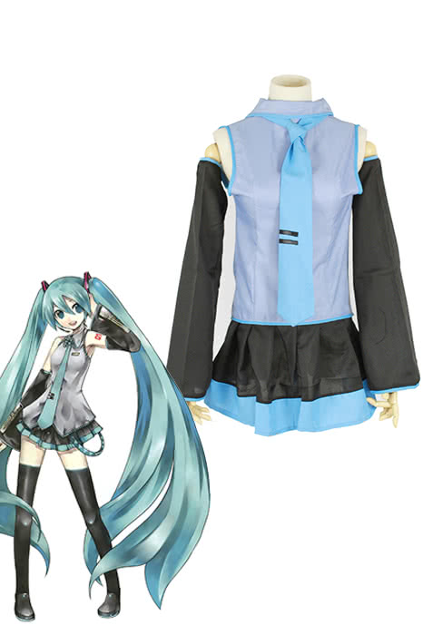 Hatsune Miku of VOCALOID Japanese Maid Costume the New Style of Fashion Dress