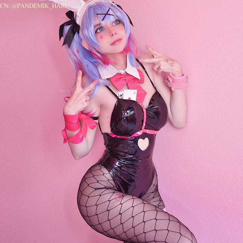 Hatsune Miku Rabbit Hole Cosplay Costume Vocaloid