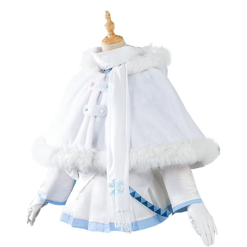 Hatsune Miku Snow Miku 2024 x Mitsukoshi Collaboration Cosplay Costume