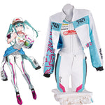Hatsune Miku Vocaloid Kyojo Cup 2024 Racing Miku Cosplay Costume
