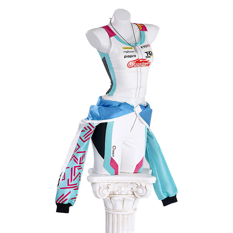 Hatsune Miku Vocaloid Kyojo Cup 2024 Racing Miku Cosplay Costume