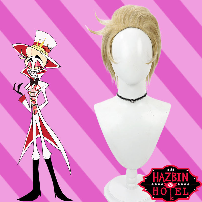 Hazbin Hotel Lucifer Morningstar Cosplay Wigs