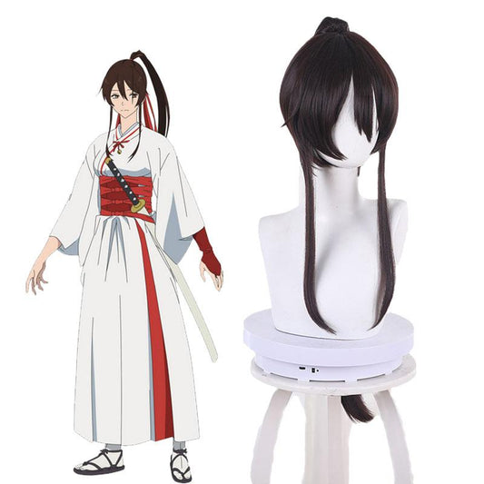 Hell's Paradise: Jigokuraku Yamada Asaemon Sagiri Dark Brown Cosplay Wigs