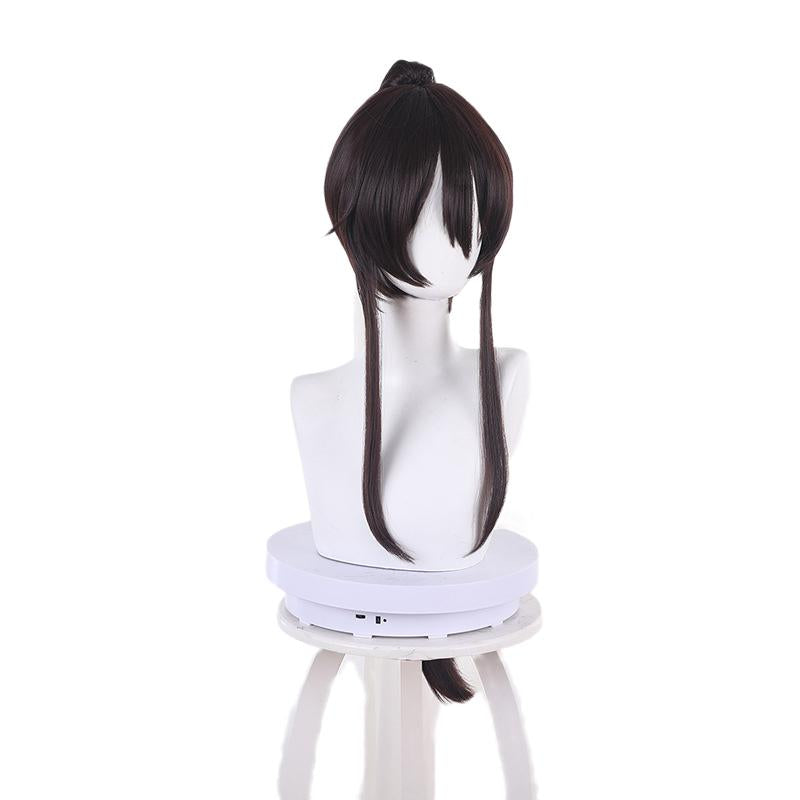 Hell's Paradise: Jigokuraku Yamada Asaemon Sagiri Dark Brown Cosplay Wigs