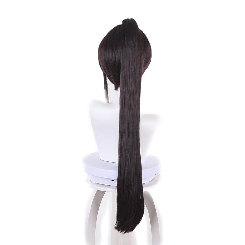 Hell's Paradise: Jigokuraku Yamada Asaemon Sagiri Dark Brown Cosplay Wigs