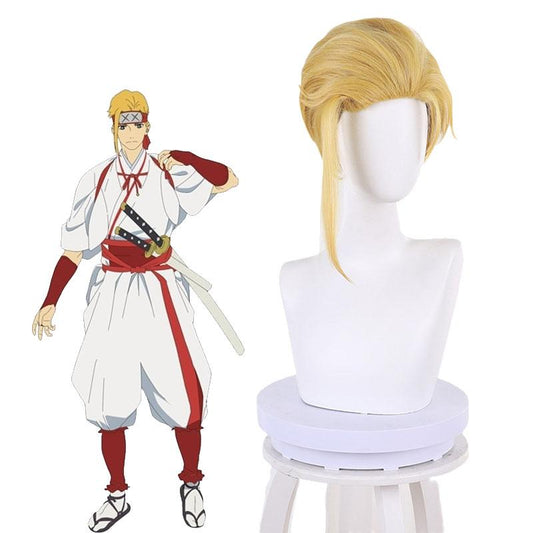 Hell's Paradise: Jigokuraku Yamada Asaemon Tenza Blonde Cosplay Wigs
